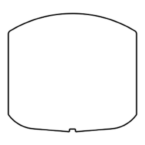 Trunk Floor Mat Cover for 42-48 Chevy Business Coupe, High-Definition Rubber Smooth, Protects Trunk from Spills, Debris.