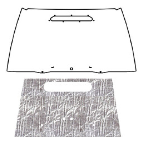 Premium Hood Insulation Pad Heat Shield for Jeep Wrangler TJ 1996-2006 - Ultimate Sound & Heat Insulation, Easy Installation