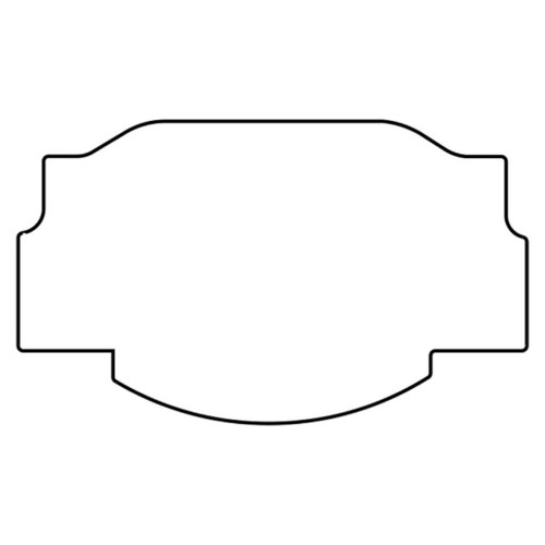 Trunk Floor Mat Cover for Classic Chevrolet Corvette, Ultra High Definition Rubber, Protects Trunk from Spills & Debris