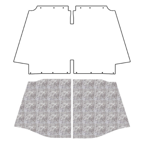 Premium Hood Insulation Pad Shield for Chevrolet Truck - Ultimate Sound & Heat Insulation, Easy Installation Kit
