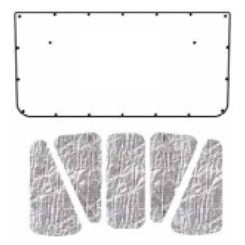 Premium Hood Insulation Pad & Heat Shield for Dodge Polara - Ultimate Sound & Heat Insulation, ABS Material