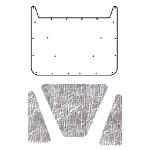 Premium Hood Insulation Pad & Heat Shield for 1962-64 Plymouth Fury - Ultimate Sound & Heat Insulation, Easy Installation.