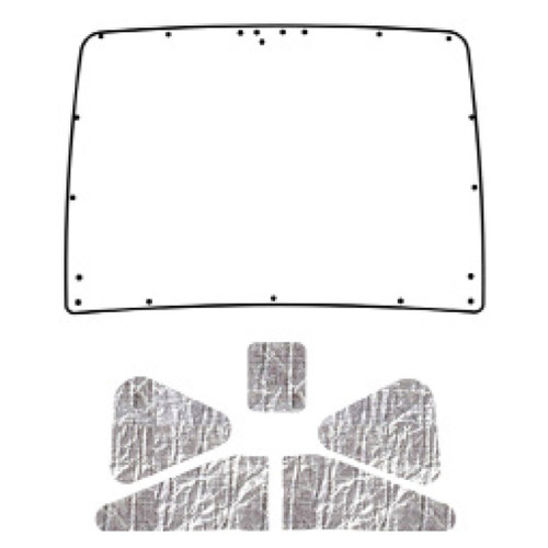 Trunk Lid Insulation Pad Cover for 1964-65 Chevy A-Body Under Trunk Cover Smooth