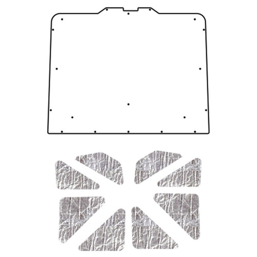 Hood Insulation Pad for 1973-1977 Pontiac A-Body AcoustiHood Kit Smooth