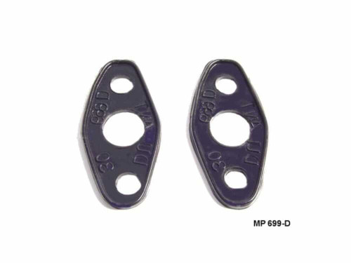 Exterior Door Handle Pad for 1930-1930 Durant Model 614 2 Piece Right and Left