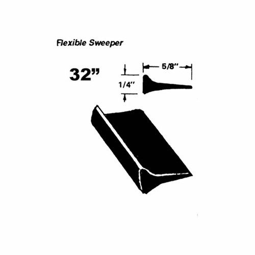 Window Channel for 1947-1955 Chevrolet Truck 1 Piece EPDM Rubber WC 24-32