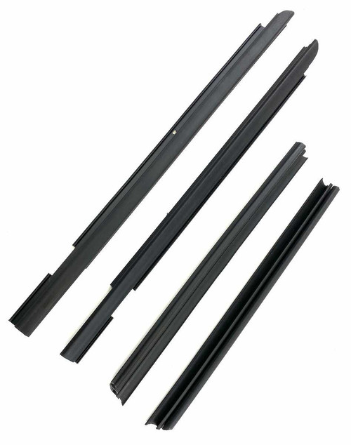 Door Window Belt Weatherstrip for 1971-1975 Chevrolet Impala 8Pc. Right and Left