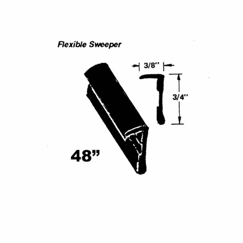 Flexible Sweeper. Made of rubber-WC 23-48