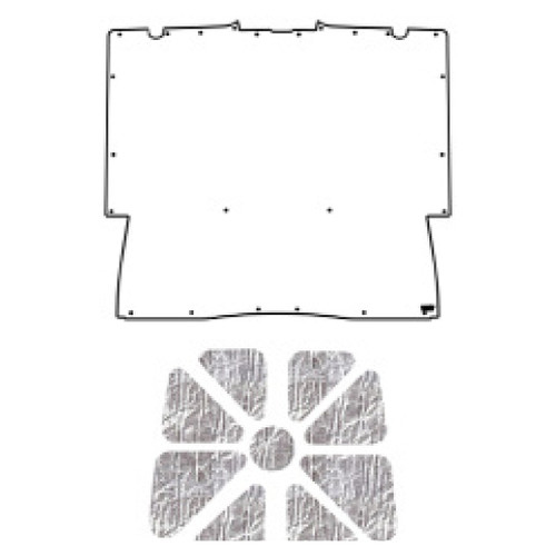 Premium Hood Insulation Pad Heat Shield for Chevrolet A-Body - Ultimate Sound & Heat Insulation, Easy Installation Kit