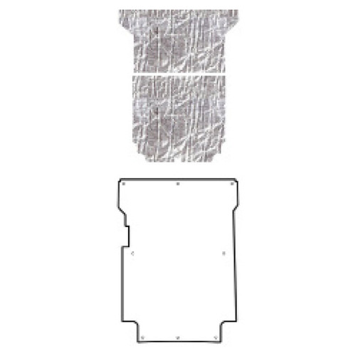 Premium Hood Insulation Pad Heat Shield for Chevrolet Corvette 1958-1962 - Ultimate Sound & Heat Insulation, Easy Install
