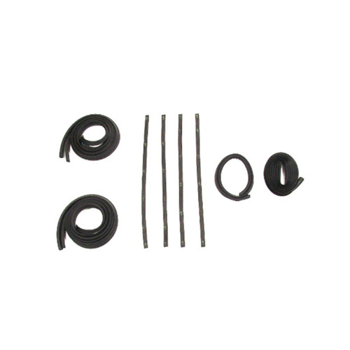 Door Seal Window Sweeps Channel Kit, Left and Right 10-Piece for 1961-1971 Dodge