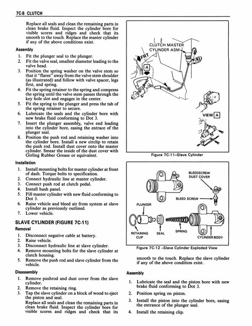 Service Manual for 1987 Chevrolet Corvette