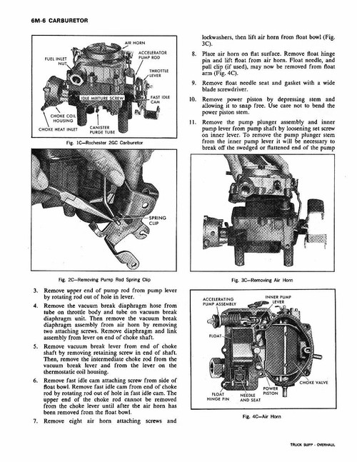 Service Manual for 1975 Chevy Truck