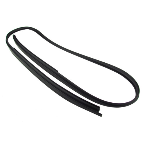 Windshield Weatherstrip Molding for Hyundai Sedan, 3 Sided Reveal Molding in Black w/ Rain Channel, Premium Quality.