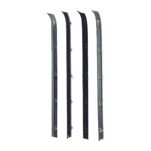 Window Sweeps Felt Kit Belt Line Weatherstrip for 81-91 Chevy/GMC - Inner/Outer Left & Right Hand 4pc - High Quality US Made
