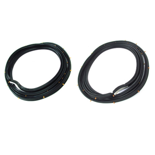Door Rubber Weatherstrip Seal, Left and Right Hand 2pc. for 86-97 D21 Pathfinder