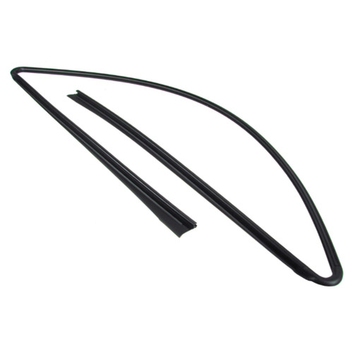 Windshield Weatherstrip Molding for BMW 328i 335i M3 Convertible 2-Door, 3 Sided Reveal Molding, Premium Quality, Made in USA