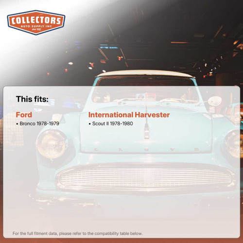 Sound Deadener Trunk/Cargo Insulation Kit for 1978-1980 Ford Bronco