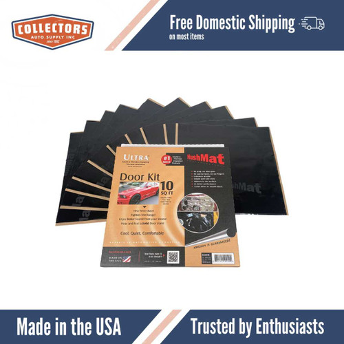 Sound Deadener Door Insulation Kit Black for 10200