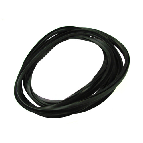 Windshield Weatherstrip Molding for Chevrolet Aveo Hatchback Sedan 4-Door, Black Rubber, Premium Quality, Made in USA