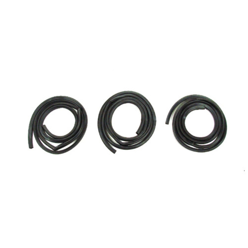 Weatherstrip Seal Kit for Chevrolet/GMC, Left & Right Hand, 3rd Door 3pc. EPDM Rubber, Easy Installation, Quieter Ride