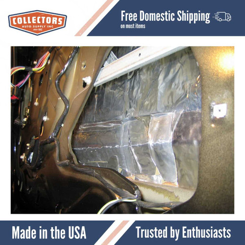 Sound Deadener Door Insulation Kit for 1960-1976 Plymouth Valiant