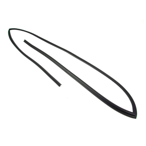 Windshield Molding Trim for  2003-2008 Toyota Matrix, Black Rubber, Premium Quality, Lifetime Warranty.