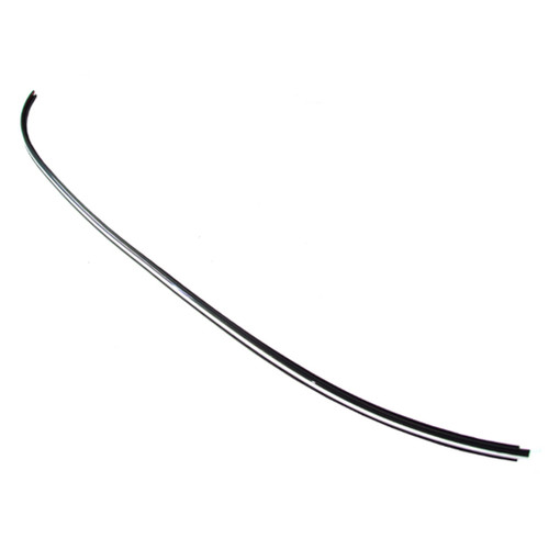 Windshield Top Weatherstrip Molding for Nissan D21 Pathfinder, Chrome, OEM quality, lifetime warranty, easy installation.