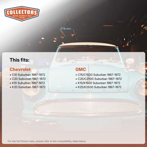 Sound Deadener Door Insulation Kit for 1967-1972 Chevrolet