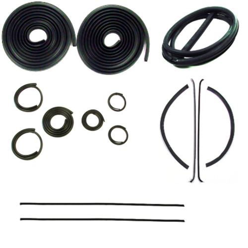 Door Seal Window Sweeps Channel Kit for 1947-1950 GM Trucks - Protect Your Vehicle's Interior with Quality Weatherstrip Seal