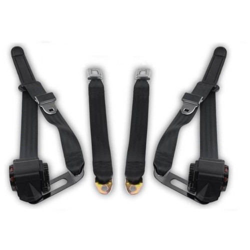 Seat Belt for Ford LTD Driver Passenger 3pt Dual Retractor No Convertible