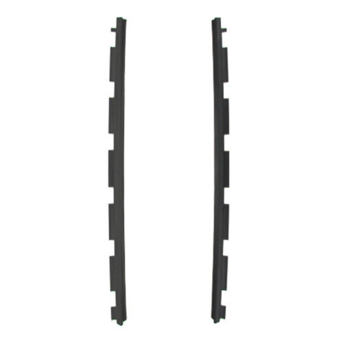 Window Sweeps Felt Kit for 88-02 Chevy/GMC Front Outer Left & Right Hand Pair - High Quality Replacement Weatherstrip Seal