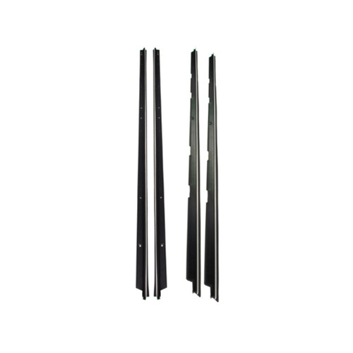 Window Sweeps Felt Kit Belt Line Weatherstrip for 1980-87 Chevy Monte Carlo Coupe - 4 Piece Kit - OEM Quality - Made in USA