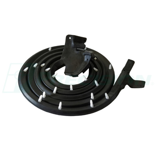 Weatherstrip Seal Right Hand for 67-68 GM Car 2Dr Hardtop/Convertible, EPDM Rubber, Easy Installation, Quieter Ride