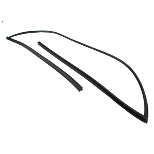 Windshield Molding Trim for 2008-2013 Nissan Rogue Sport Utility 4-Door, 3-Sided Windshield Reveal Molding, Made in USA