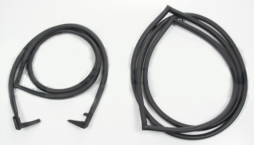 Weatherstrip Seal for Chevrolet/GMC, Cargo Door Left & Right Hand 2pc. 1967-72, EPDM Rubber, Easy Installation, Quieter Ride