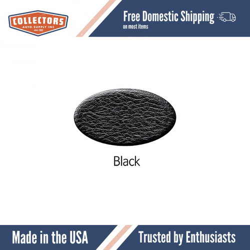 Dashboard Cap Cover Skin Overlay Black for 1970-1972 Chevrolet Multiple Models With Center Speaker