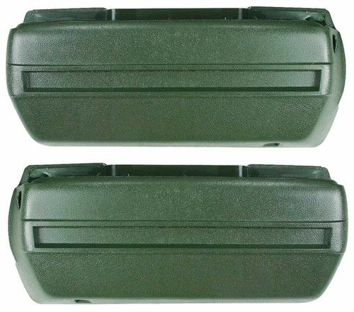 Armrest Bases for 1968-1972 GM A Body Plastic Injection-Molded Front Light Green