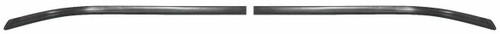 Window Moldings for 1978-1988 Chevrolet El Camino Black Pair