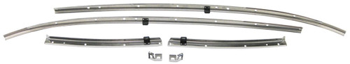 Roof rail Weatherstrip Channels for 70-72 Chevrolet Chevelle Coupe, Roofrail Set