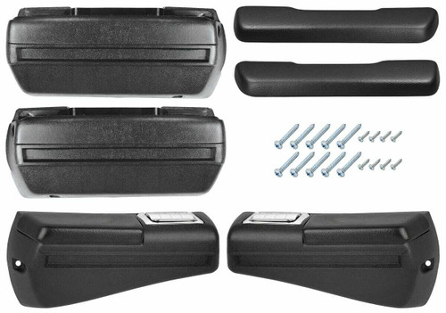 Armrest Kits for 1968-1969 Chevelle/Cutlass A-Body, Rear, Front/Rear Dark Blue