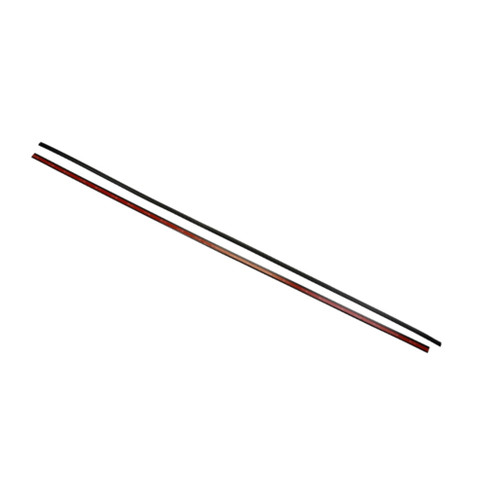 Windshield Molding Kit for Volvo C70 V70 S70 850, Upper Reveal Molding, Black Rubber, Premium Quality, Easy Install.