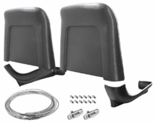 Seatback & Base for 1967-1968 Catalina, Eldorado, Grand Prix, Strato Bench Red