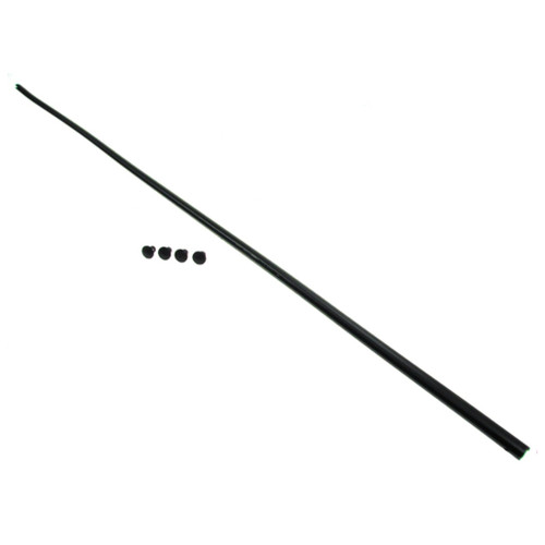 Windshield Weatherstrip Molding Kit for 1990-1997 GM Car 4-Door Sedan, 5-Piece Black Trim, Made in USA