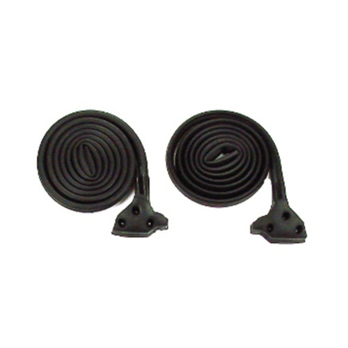 Door Rubber Weatherstrip Seal, Left & Right, 2 Piece for 69-72 GM Blazer Jimmy