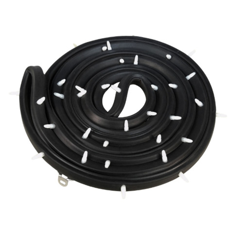 Weatherstrip Seal for Various Car Models, Front Left, EPDM Rubber, Easy Installation, Quieter Ride, Gap Closure, UV Resistant