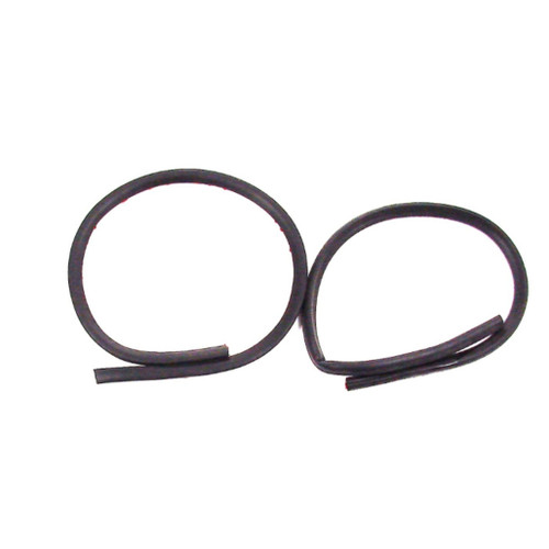 Door Rubber Weatherstrip Seal, Upper Left and Right Hand for 80-98 Ford F-Series