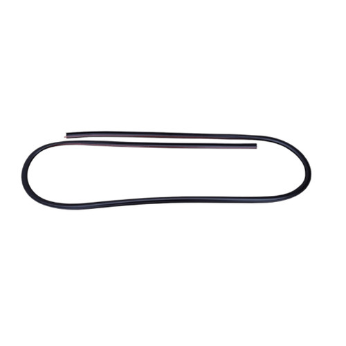 Windshield Molding Trim for 2006-2008 Honda Pilot Sport Utility 4-Door, Black Rubber Weatherstrip Molding Kit, Made in USA