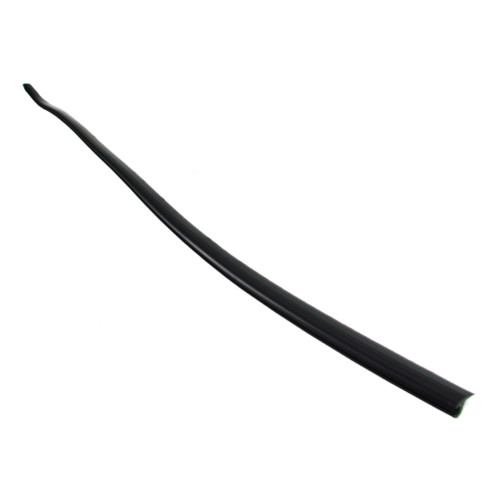 Windshield Molding Trim for 03-06 Mitsubishi Outlander Sport Utility 4DR, Upper Reveal Molding, Black Rubber Weatherstrip.