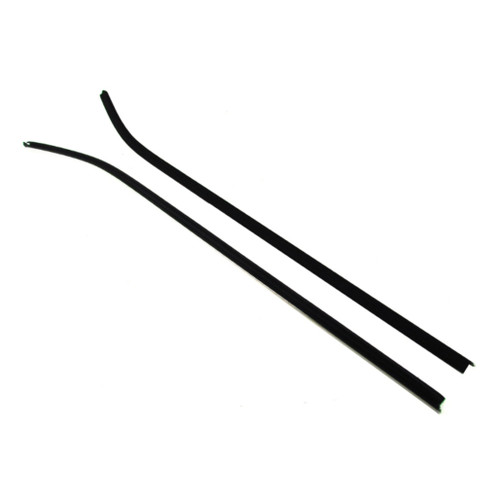 Window Sweeps Felt Kit for Chevrolet Corvette 1969-82 Inner Left & Right Pair - High Quality Weatherstrip Replacement Kit